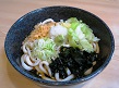 冷したぬきうどん